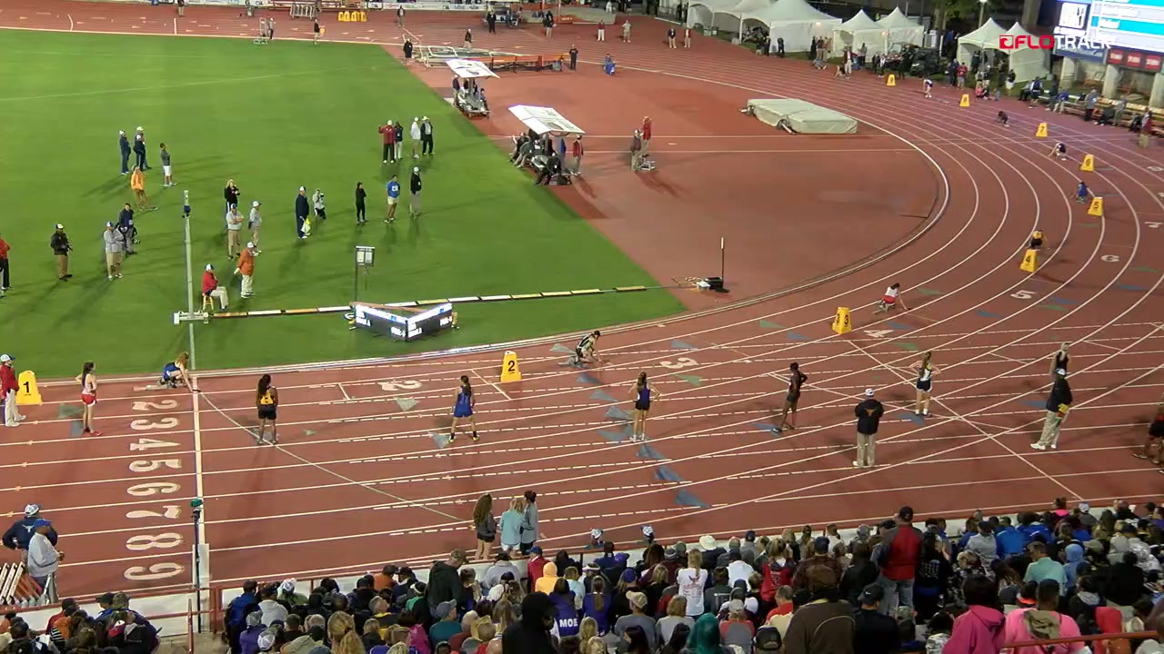 High School Girls' 4x400m Relay 2A, Heat 1