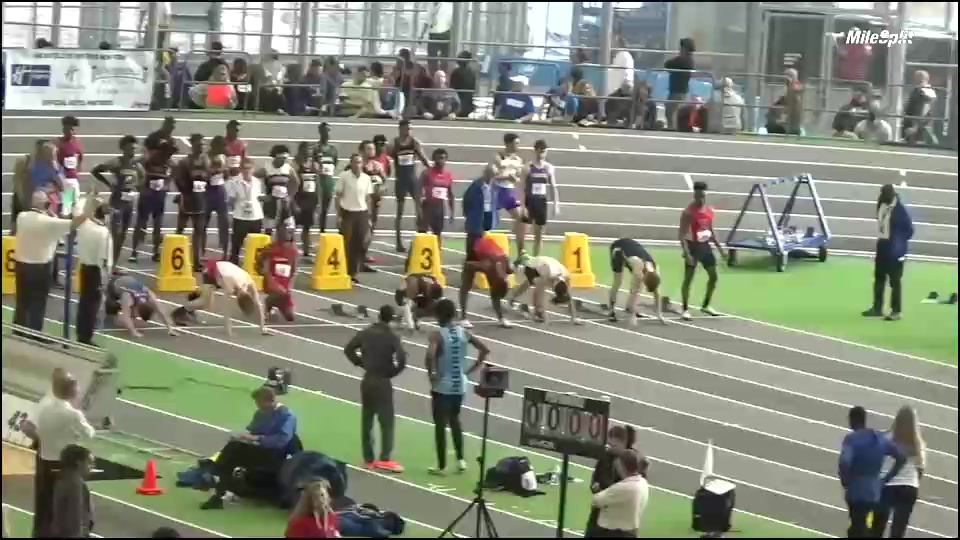 High School Boys' 55m, Prelims 2