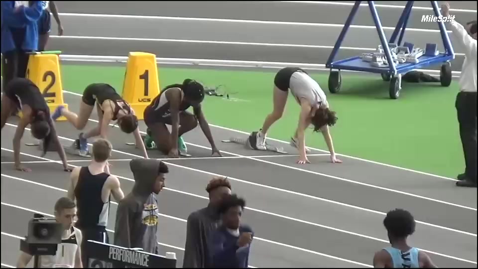 High School Girls' 55m, Prelims 3