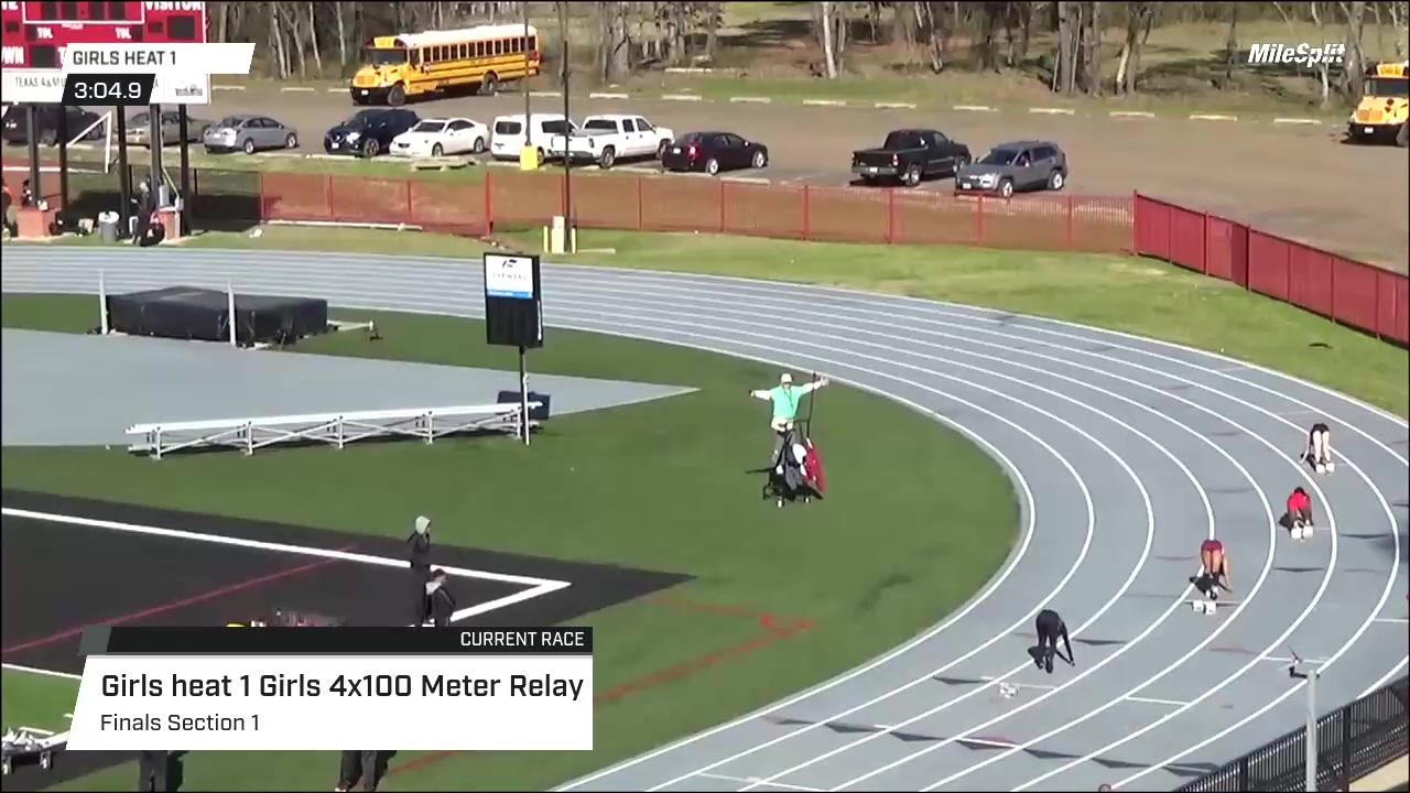 High School Girls' 4x100m Relay Girls Heat 1, Finals 1