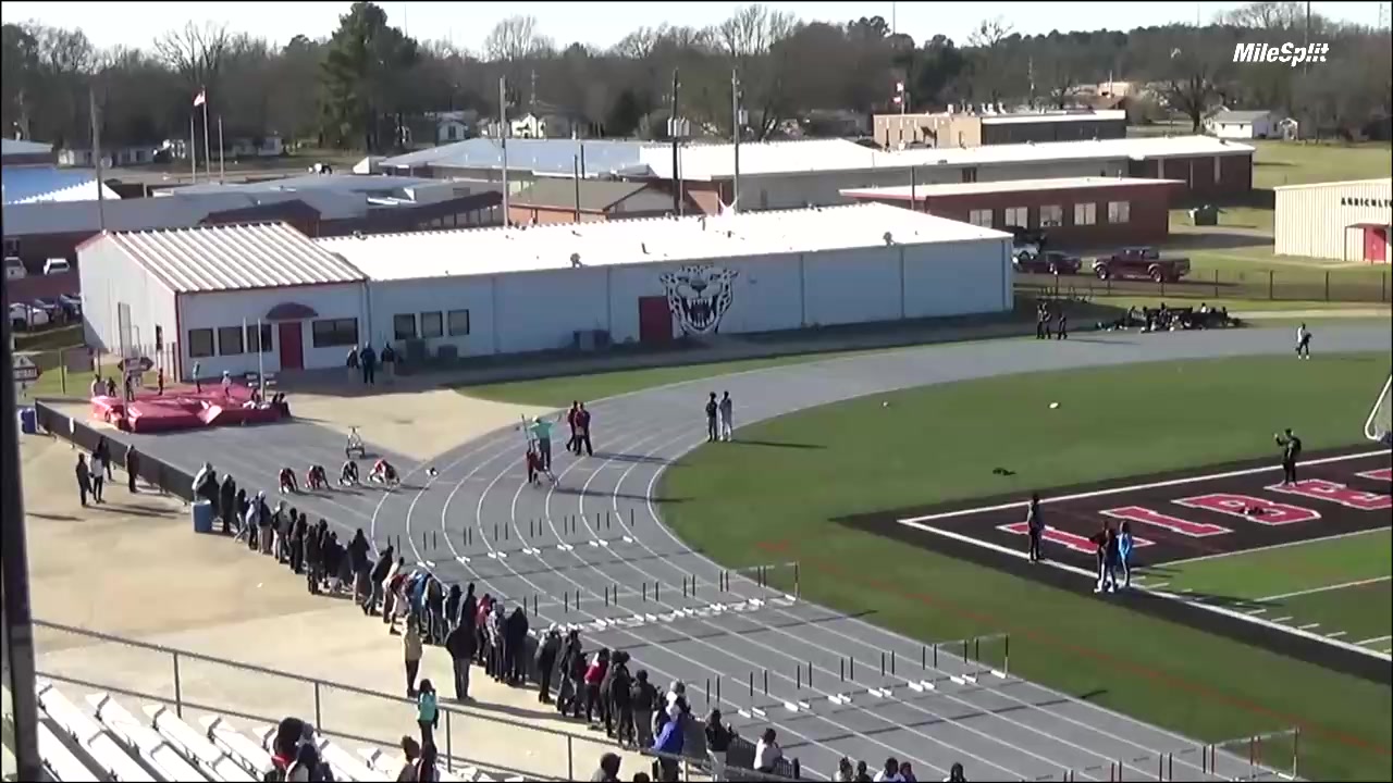 High School Boys' 110m Hurdles Boys Heat 1, Finals 1