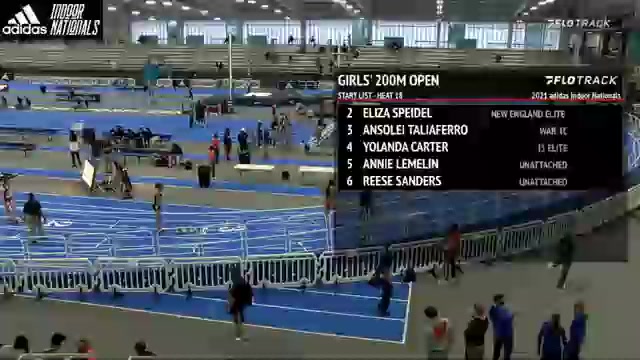 High School Girls' 200m Open, Prelims 18