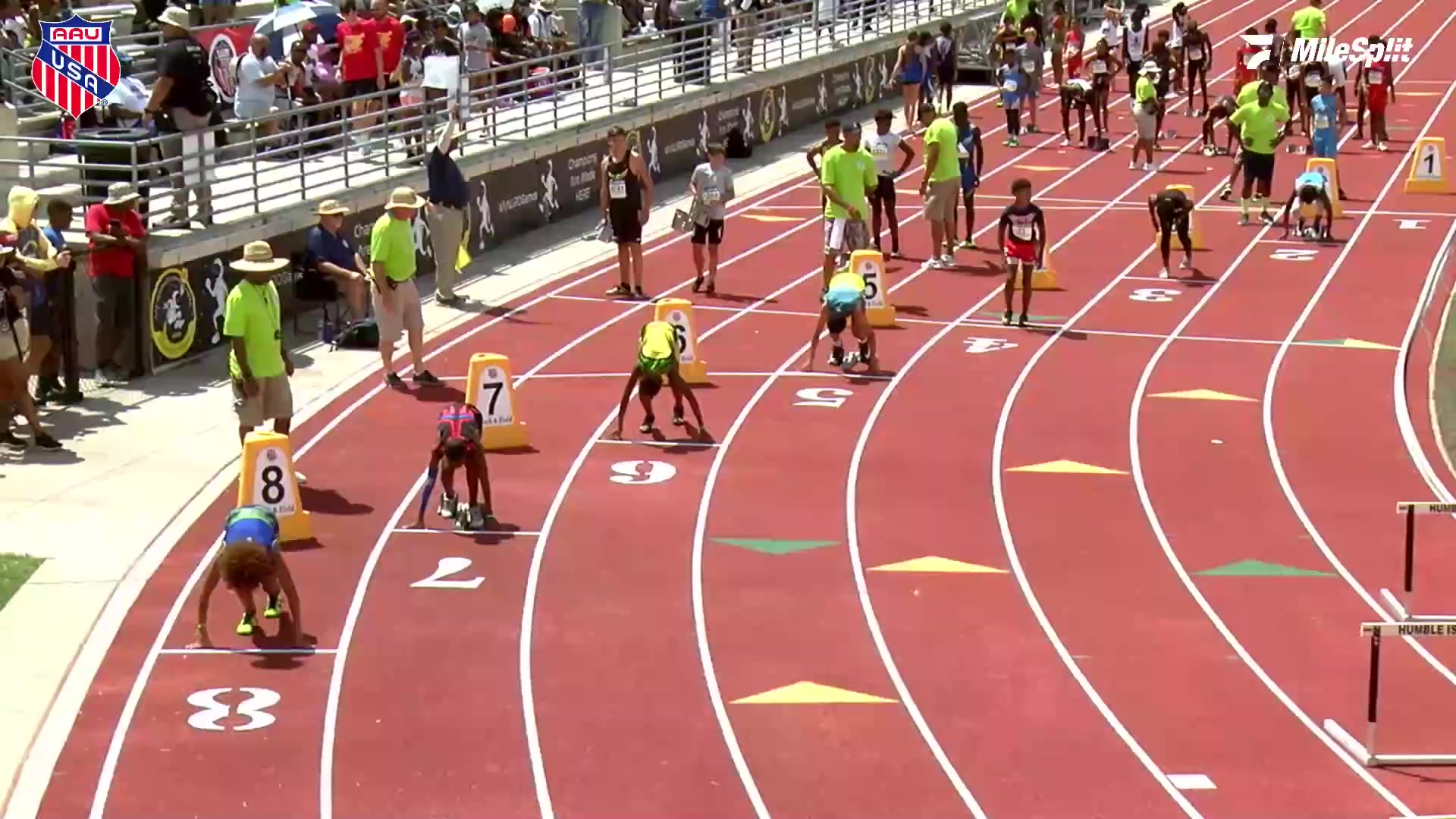 Youth Boys' 200m Hurdles, Prelims 4 Age 13 AAU Junior Olympics Games