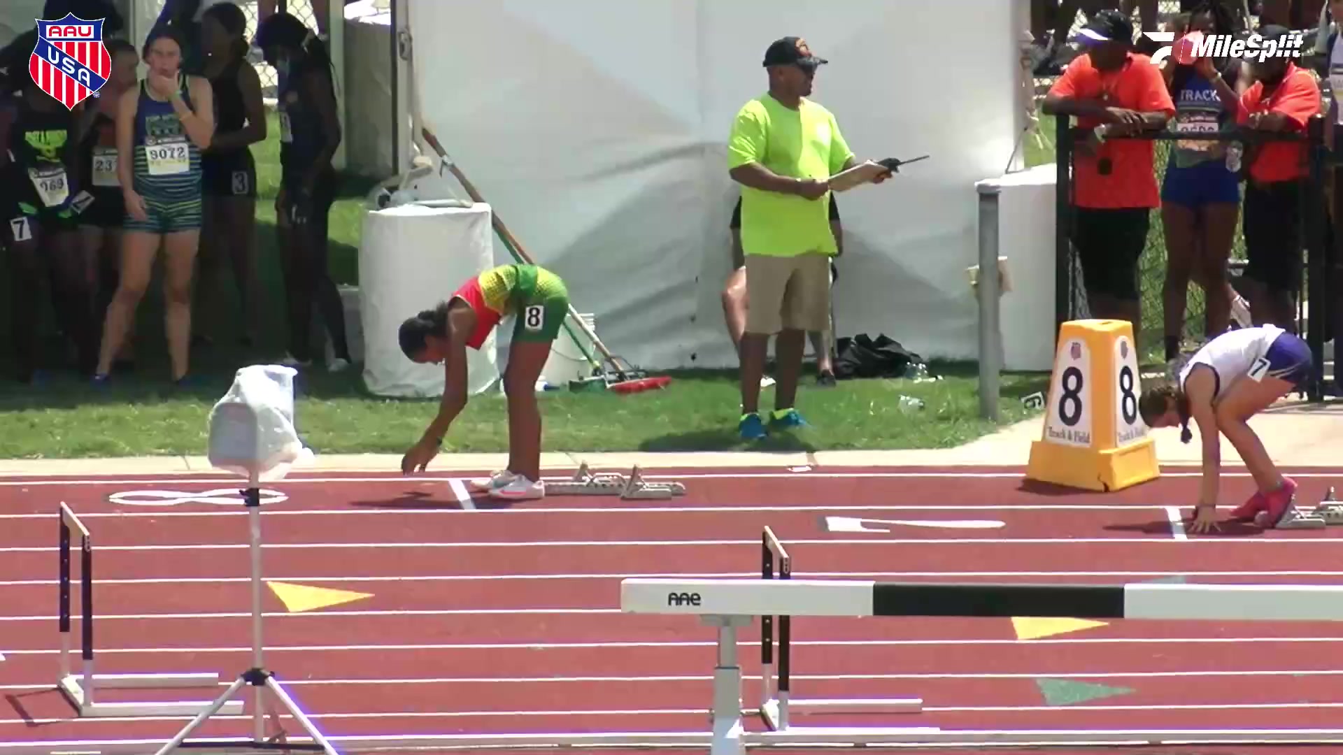 Youth Girls' 200m Hurdles, Prelims 1 Age 14 AAU Junior Olympics Games