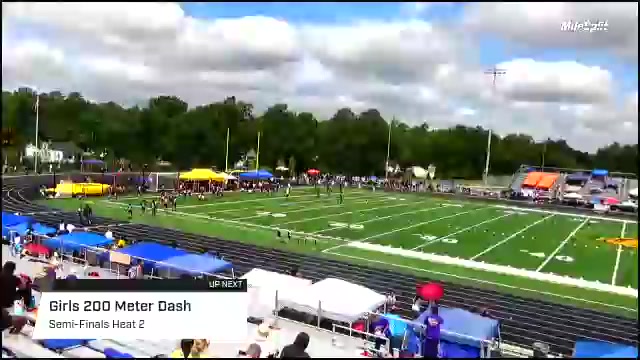 Youth Girls' 200m, Semi-Finals 2 - Age 11