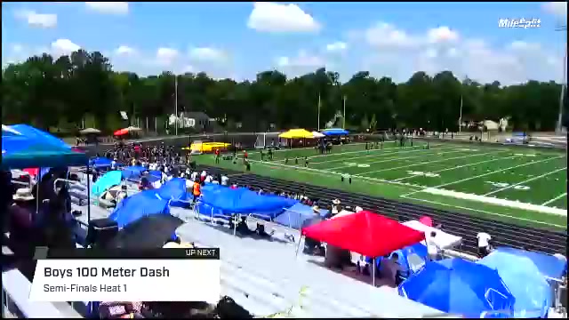 Youth Boys' 100m, Semi-Finals 1 - Age 9