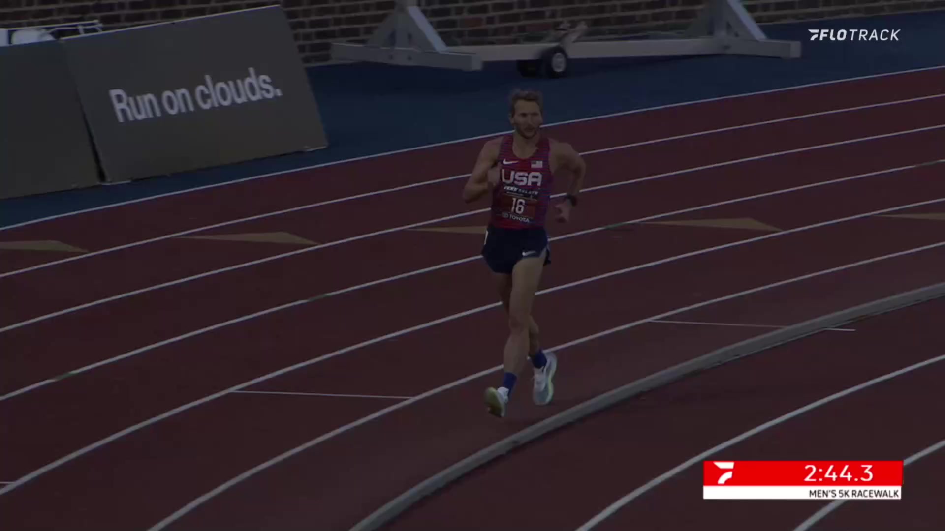 Professional Men's 5k 502 Men's 5k Racewalk Elite, Finals The Penn
