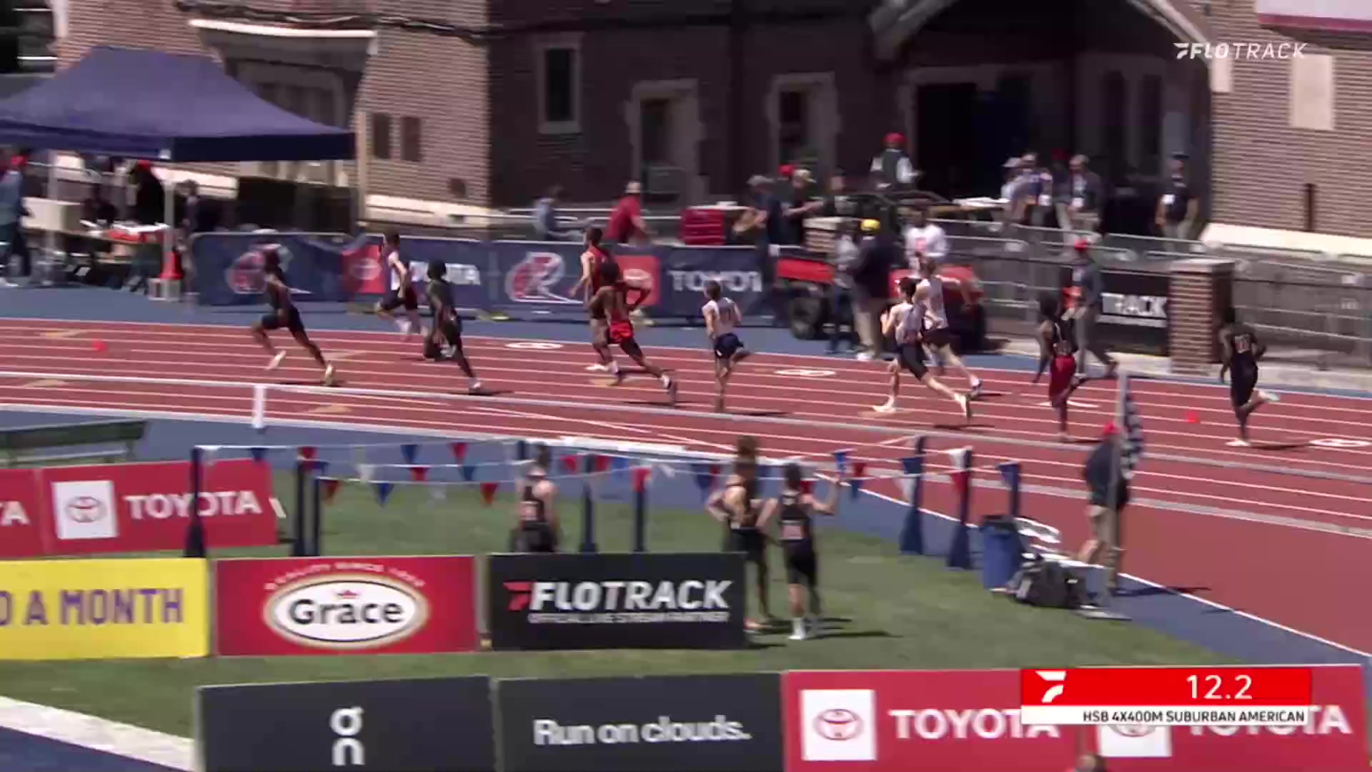 High School Boys' 4x400m Relay 542 - Suburban American, Prelims 