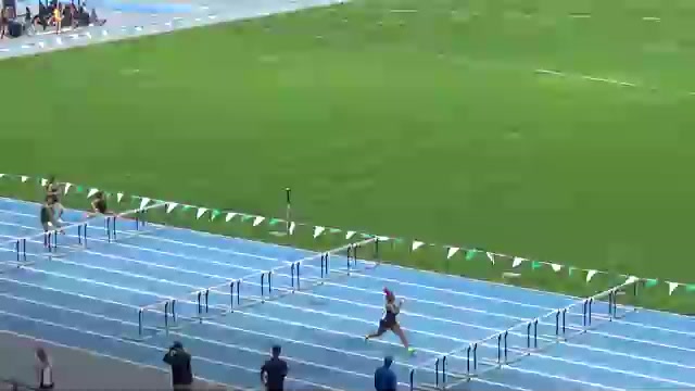 High School Girls' 110m Hurdles, Prelims 2