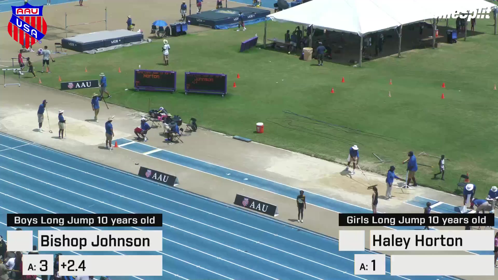 Replay Long Jump / Triple Jump 2022 AAU Junior Olympic Games AAU Junior Olympics Games