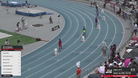 2026 AAU Junior Olympic Games - Youth Girls' 4x100m Relay, Semi-
