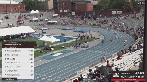 2026 AAU Junior Olympic Games - Youth Boys' 4x100m Relay, Semi-F
