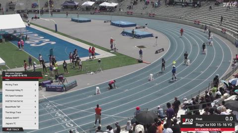 2026 AAU Junior Olympic Games - Youth Boys' 4x100m Relay, Finals
