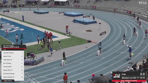 2026 AAU Junior Olympic Games - Youth Girls' 4x100m Relay, Final